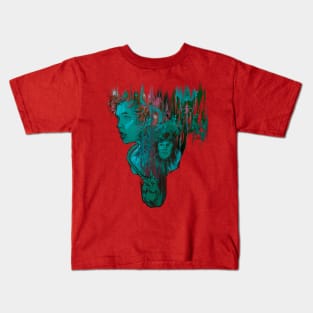 Midsommar (cold colors) Kids T-Shirt